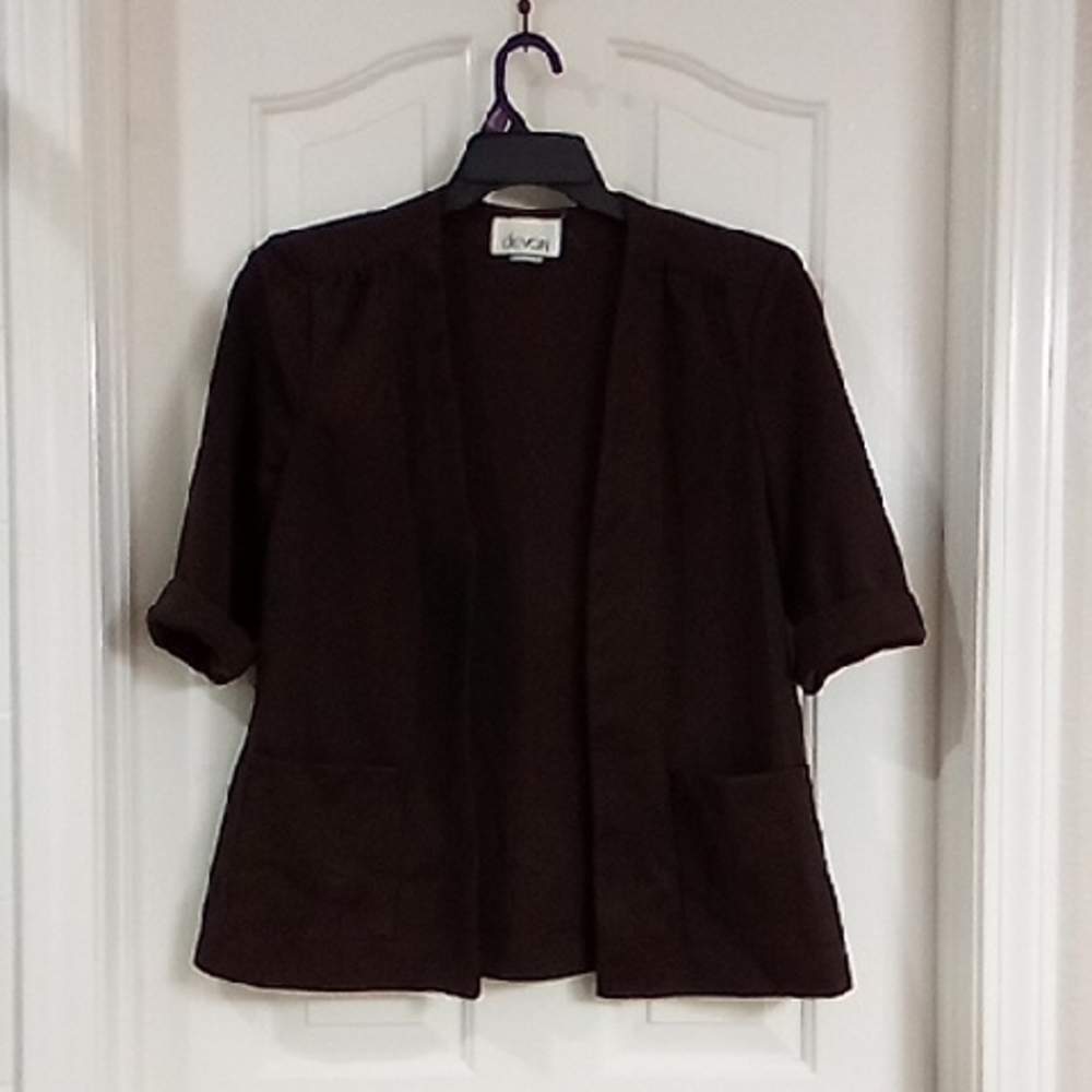 Vintage Devon Chocolate Brown Blazer